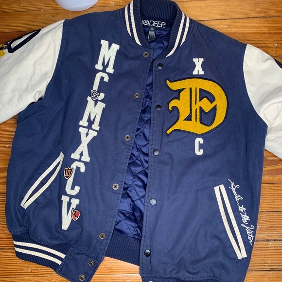 10 deep varsity jacket